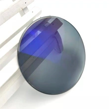Lentes para gafas con bloqueo de luz azul, 1.56 NK55, fotocromáticos, foto gris, foto marrón, lente óptico.