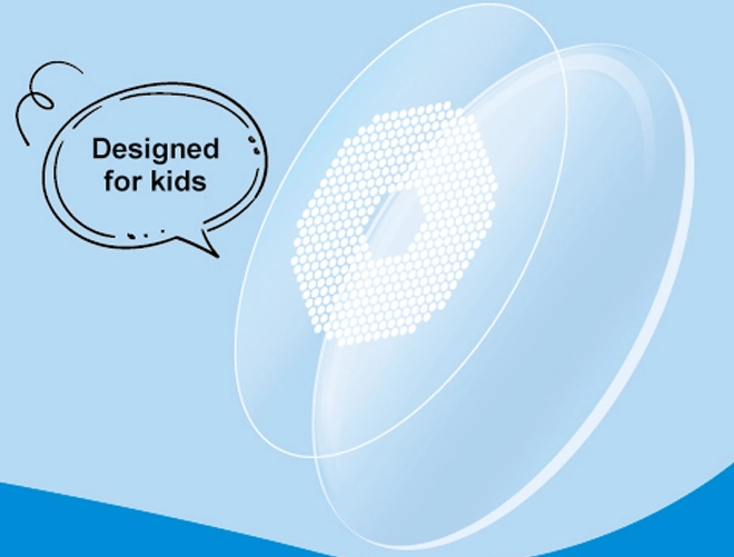 Especificación de lentes de control de miopía para niños Defocus Kids 1.56/1.60