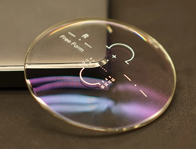 Lentes de prescripción progresivas personalizadas freeform de laboratorio óptico - 4