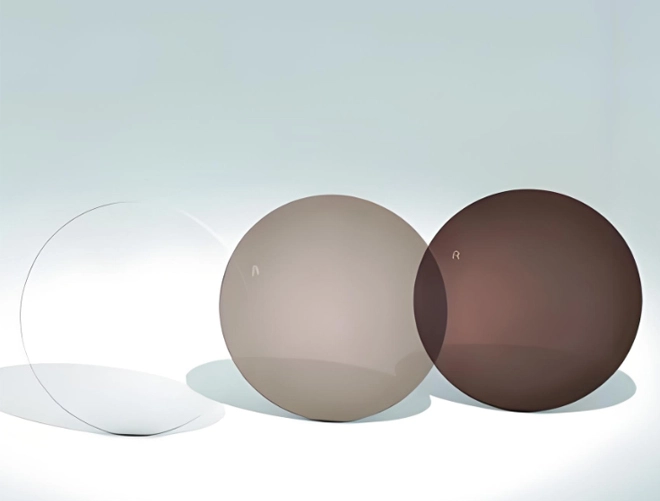 color de lentes con bloqueo de luz azul