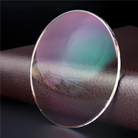Lentes de prescripción bifocales de segmento redondo superior en CR39 1.49 sin recubrimiento para gafas.