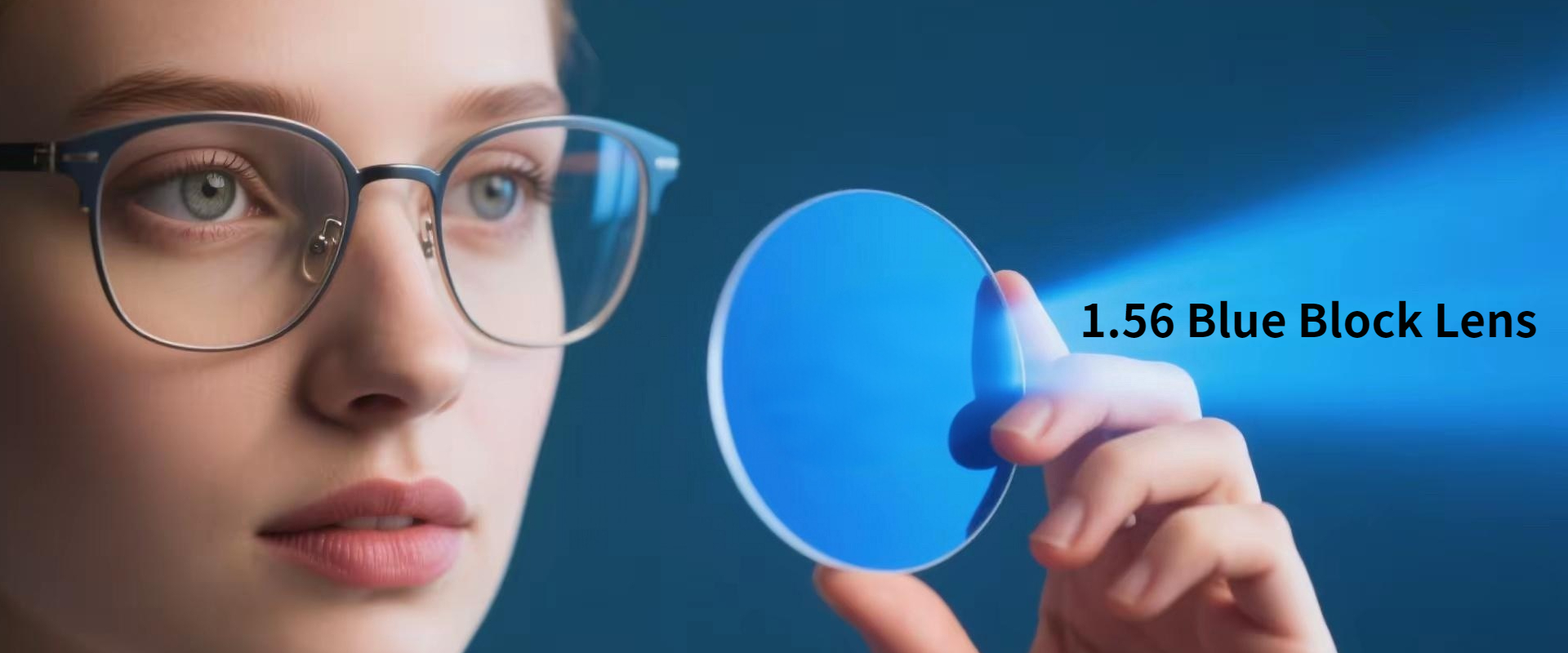 Lente de bloqueo de luz azul 1.56