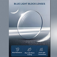 Lentes de alto índice 1.67 UV420 con bloqueo de luz azul para gafas
